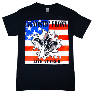 Agnostic Front - Live At CBGB T-Shirt black