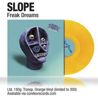 Slope - Freak Dreams CORETEX EXCLUSIVE transparent orange LP