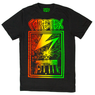 Coretex - Coloured Lightning T-Shirt black XS